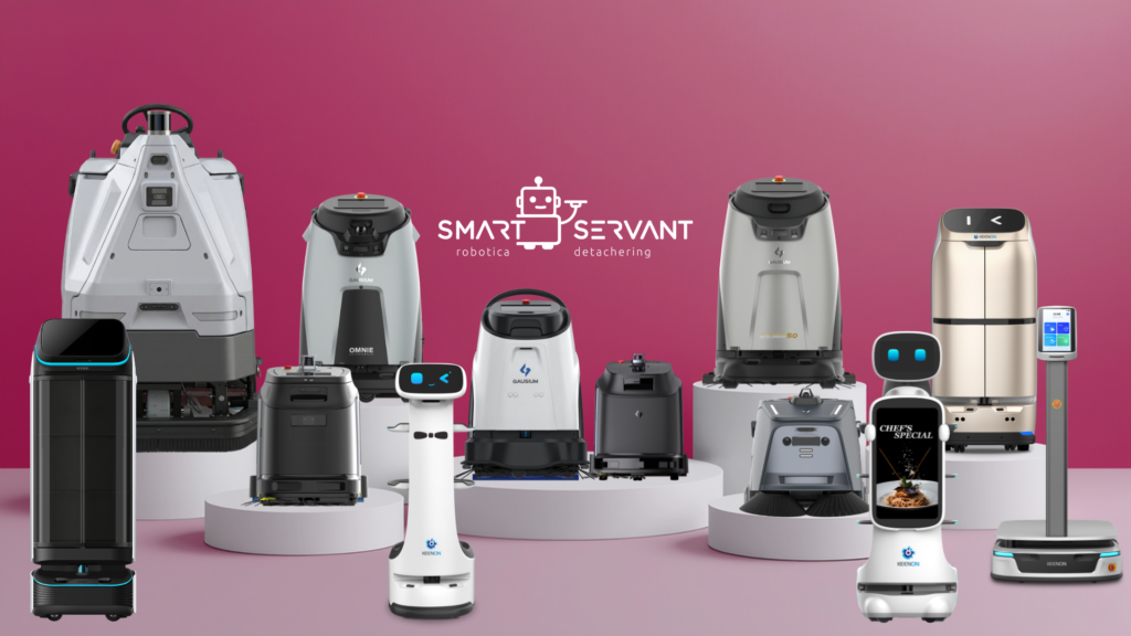 Smart Servant | Detacheerders in Service- & Schoonmaakrobots